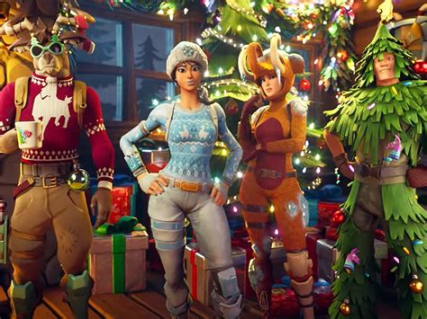 Dont Forget To Claim Your 14 Free Christmas Items In The Fortnite