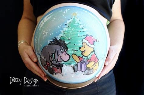 20 Creative Pregnant Belly Paintings By Daizy Design Pregnant Belly