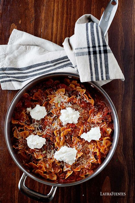 Stovetop Lasagna Recipe Quick Weeknight Meal Laura Fuentes