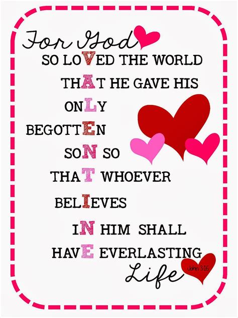 For god so loved the world that he gave his one and only son, that whoever believes in him shall not perish but have eternal life. Bible Coloring Pages Free Printable John 3 16 King James ...