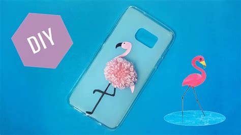 Kako Ukrasiti Maskicu Za Telefon Flamingo Diy Youtube
