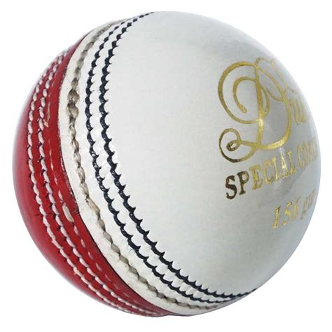 Dukes Coaching Redwhite Cricket Ball