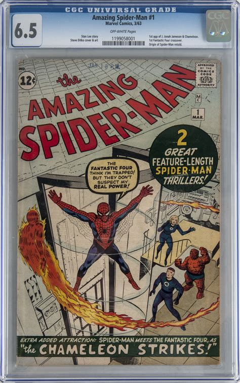 Lot Detail 1963 Marvel Comics The Amazing Spider Man 1 Spider