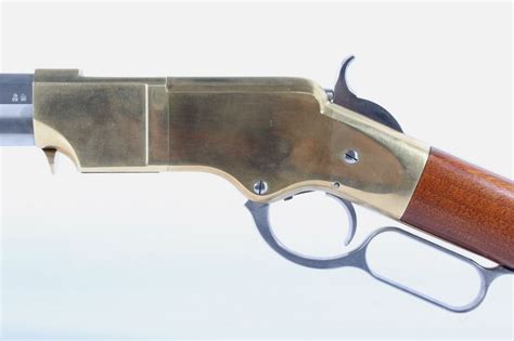 Cimarron 1866 indian carbine 45 colt (long colt) 19 blue, walnut. Uberti 1860 Henry .45 Colt Lever Action Rifle
