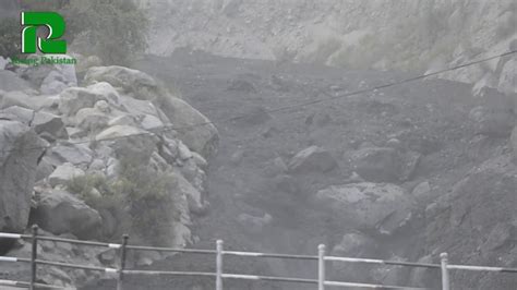 Landslide Flood Hit Hunza On July 13 2019 Pakistan Youtube