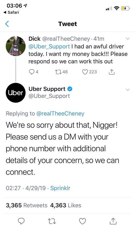 Uber Apologizes For Accidentally Using The N Word In Customer Support
