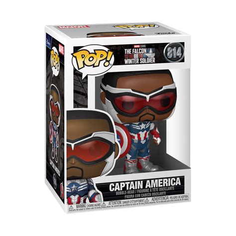 Funko Pop Marvel Tfaws Captain America 814 Geek Planet