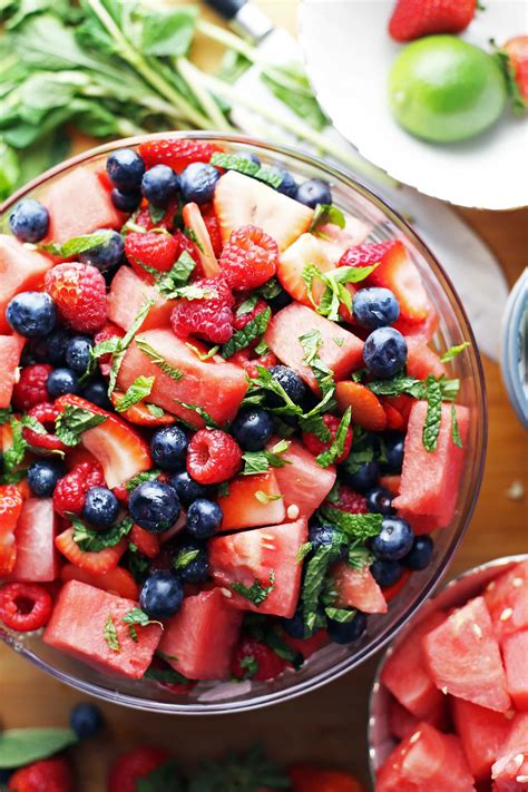 Watermelon Berry Summer Salad Yay For Food