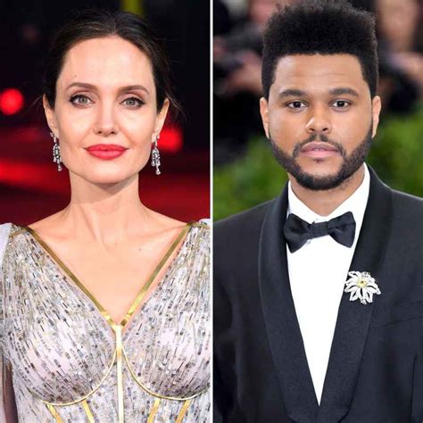 Angelina Jolie Spotted With The Weeknd In Los Angeles