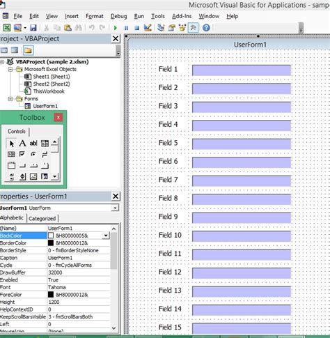 Excel Vba Solutions How To Use Scroll Bar In Userform