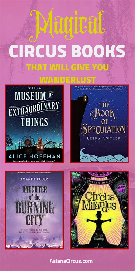 Best Circus Books For That Will Give You Wanderlust Explore The World