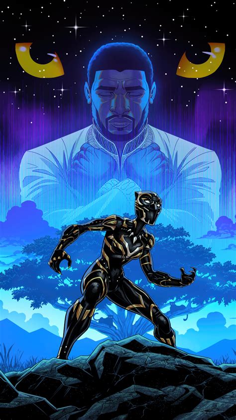 750x1334 The Black Panther Wakanda Forever 5k Iphone 6 Iphone 6s