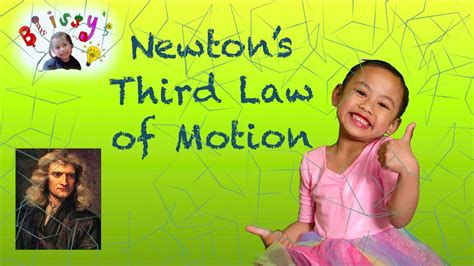 Episode 7 Newtons Third Law Of Motion Youtube