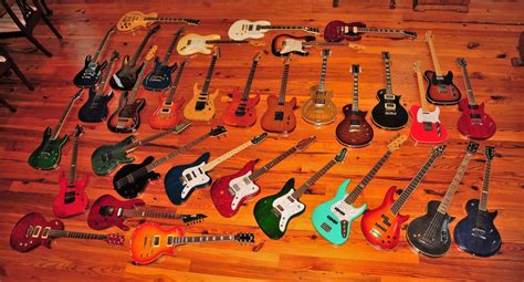 The Couch The Best Way To Take A Guitar Collection Picture The Esp