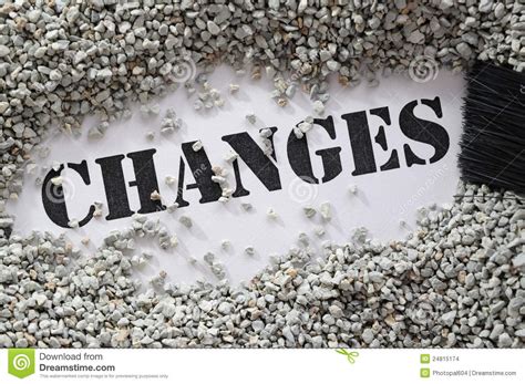 Changes -- Treasure Word Series Stock Images - Image: 24815174