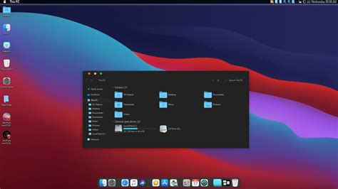 Macos Big Sur Skinpack For Windows 10 And 78 Skin Pack Theme For