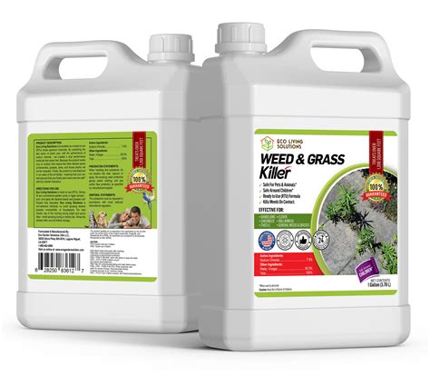 Organic Weed Killer Pet Safe Weed Killer For Lawns And Gardens Eco