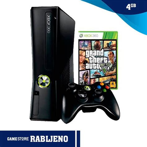 Xbox 360 250gb Slim Grand Theft Auto V Gta 5trgovina
