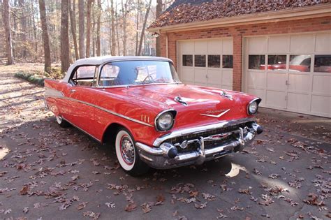 Everything Works 1957 Chevrolet Bel Air Convertible For Sale
