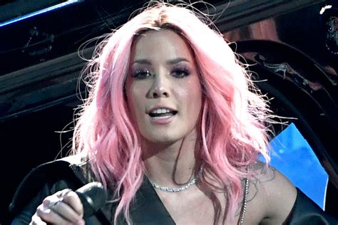 Halsey Poses In Pink Haired Anime Look During Quarantine