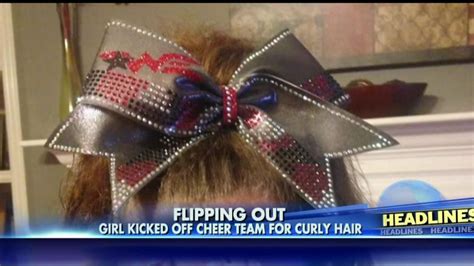 Mom Daughters Curly Hair Got Her Kicked Off Cheerleading Squad