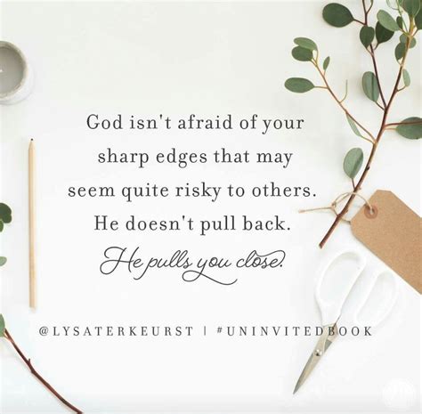 Lysa Terkeurst Quote Lysa Terkeurst Quotes Uninvited Book Quotes About God