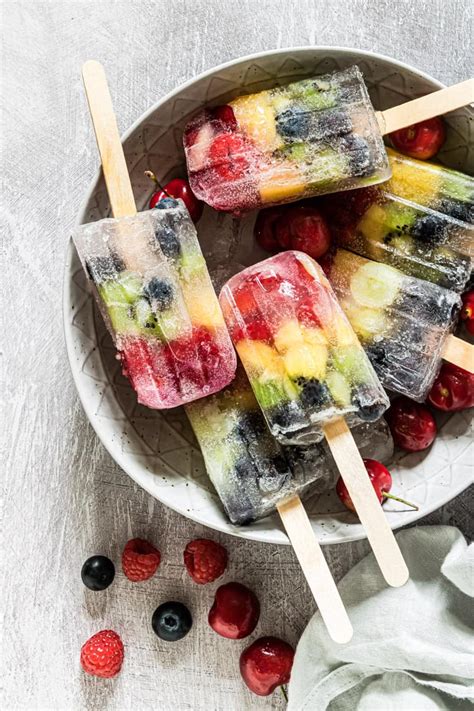 Easy Rainbow Popsicles Recipes From A Pantry