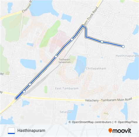 S8 Route Schedules Stops And Maps Hasthinapuram Updated