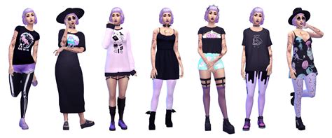 Sims 4 Pastel Goth On Tumblr