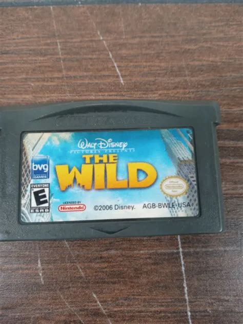 Walt Disney Pictures Presents The Wild Nintendo Game Boy Advance