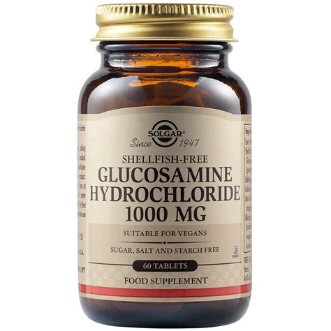 Hidroclorura De Glucozamina 60 Tablete Solgar Drmax Farmacie