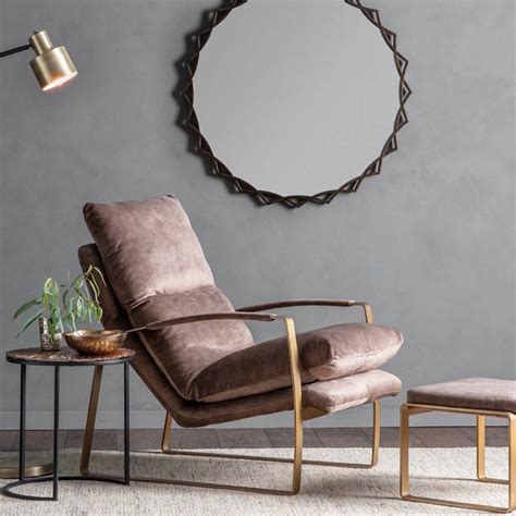 Brown Leather Relax Arm Chair By The Forest And Co