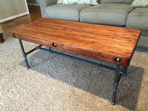 Iron Wood Coffee Table Antique Rustic Wrought Iron And Wood Plank