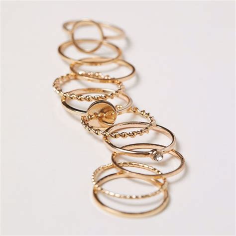 Nop Avenue Theme 10 Pack Gold Rings