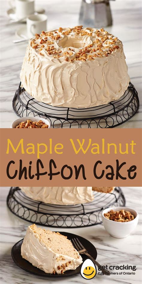Who Can Resist This Light As Air Maple Scented Chiffon Cake