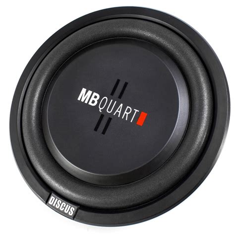 Mb Quart 400 Watt 10 Inch Shallow Subwoofer And Q Power Slim Sub Box