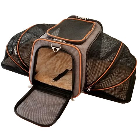 Diamond Series Double Expandable Airline Approved Soft Sided Pet