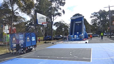 Msf Basketball Hoop Trailer Melbourne United Portable Hoop Hire