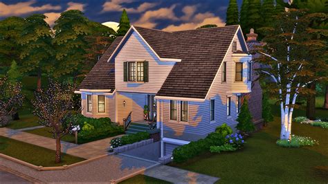Sim House Design Workshop Sims 4 【 Famous Tv Houses 】twilight Bella