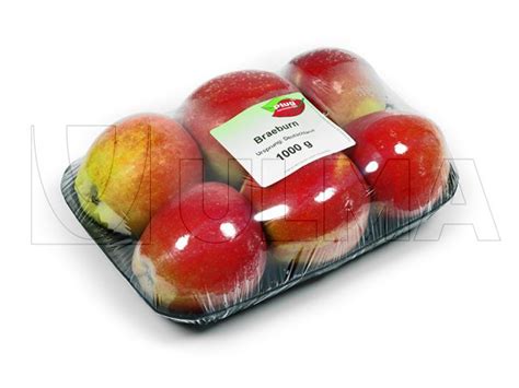 Apples Tray Packaging In Stretch Film — Ulma Packaging