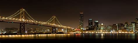 Brooklyn Bridge City Bridge Lights Night Reflection Multiple
