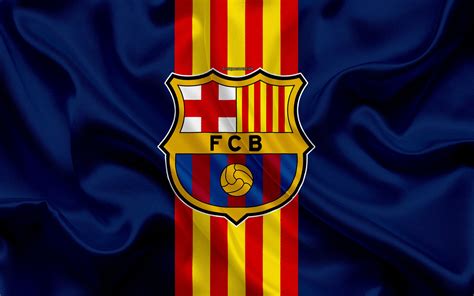 fc barcelona logo wallpaper 4k kulturaupice