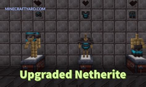 Upgraded Netherite Mod 11651152 Enchantment Minecraft