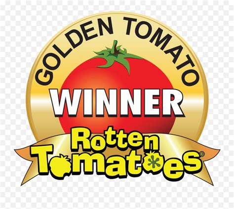 Golden Tomato Award Rotten Tomatoes Png Rotten Tomatoes Logo Free Transparent Png Images