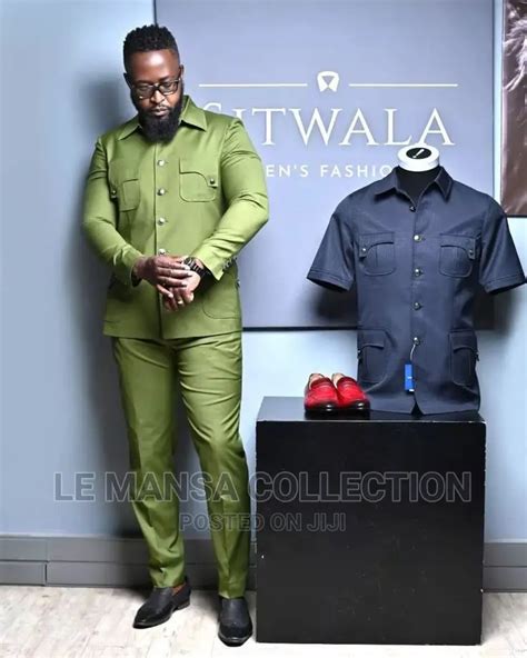 Tailored Kaunda Suit For Men In Nairobi Central Clothing Timothy Kandie Ke