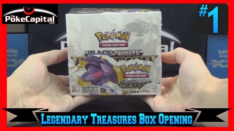 Pokemon Cards Legendary Treasures Booster Box Opening And Unboxing With