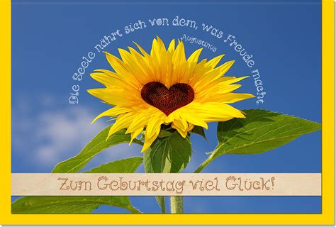Geburtstagskarten kostenlos zum geburtstag ausdrucken & lustige glückwunschkarten gratis online downloaden. Geburtstagskarten / Grußkarten /Geburtstag Sonnenblume ...