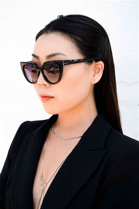 Covry Carina Sunglasses Black Asian Fit Asian Fit Sunglasses Sunglasses Chinese Women