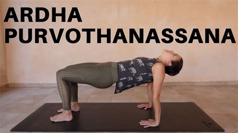 Ardha Purvotanassana La Mesa Postura De Yoga Youtube