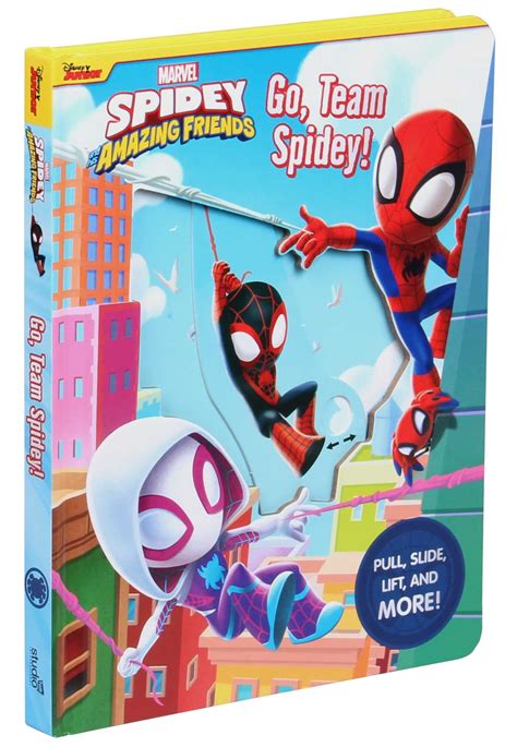 Marvel Spidey And His Amazing Friends Go Team Spidey Book By Steve Behling Watermark